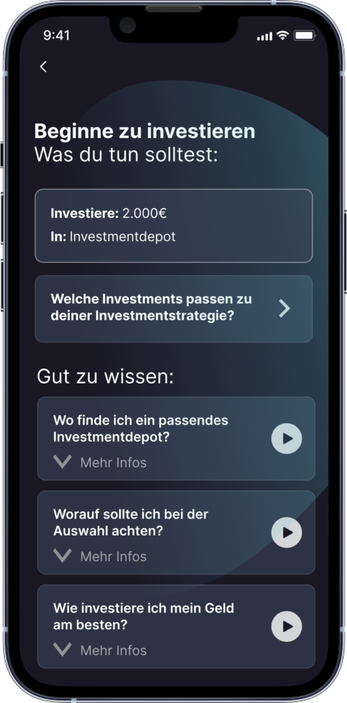 Individuelle Handlungsempfehlungen